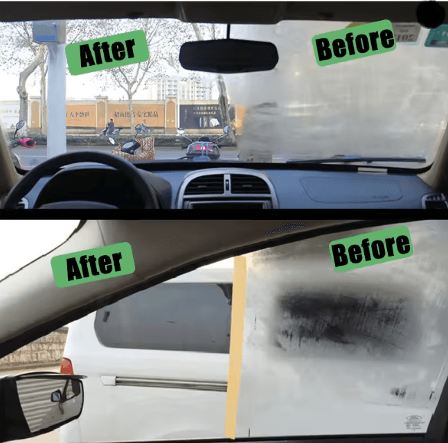 ClearShield Car Window Anti Fog Spray Rainproof Windshield Glass Treatment