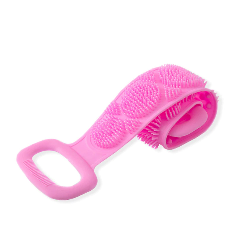 Exfoliating Silicone Wet & Dry Body Scrubber Brush