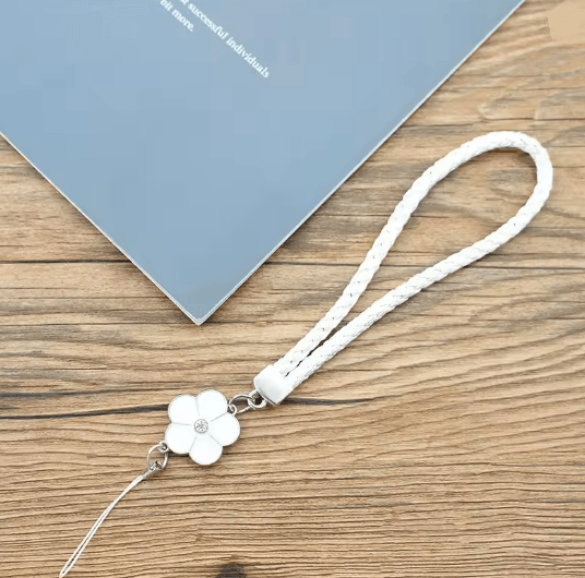 Cute Flower Phone Wrist Strap Universal Phone Lanyard Keychain Strap