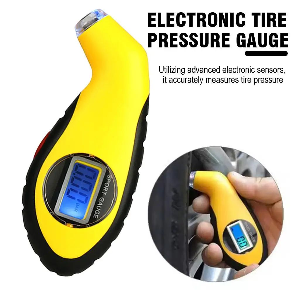 Digital Tire Pressure Gauge Meter