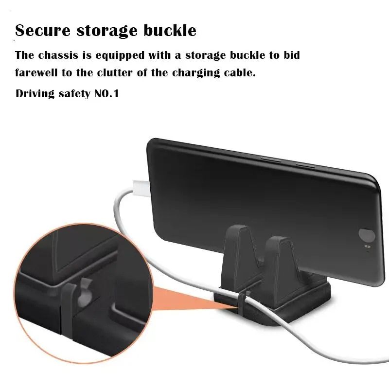 Universal 360° Rotatable High-Stability Dashboard Phone Mount