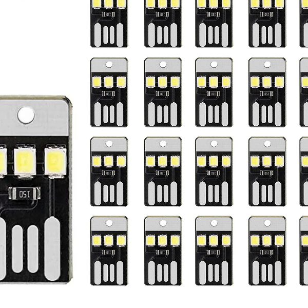 USB LED Book Light for Reading, Computer, and Power Bank