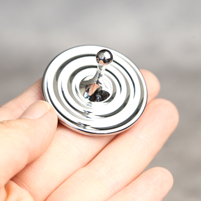 Zinc Alloy Teardrop Fidget Spinner Premium Anxiety Relief Toy