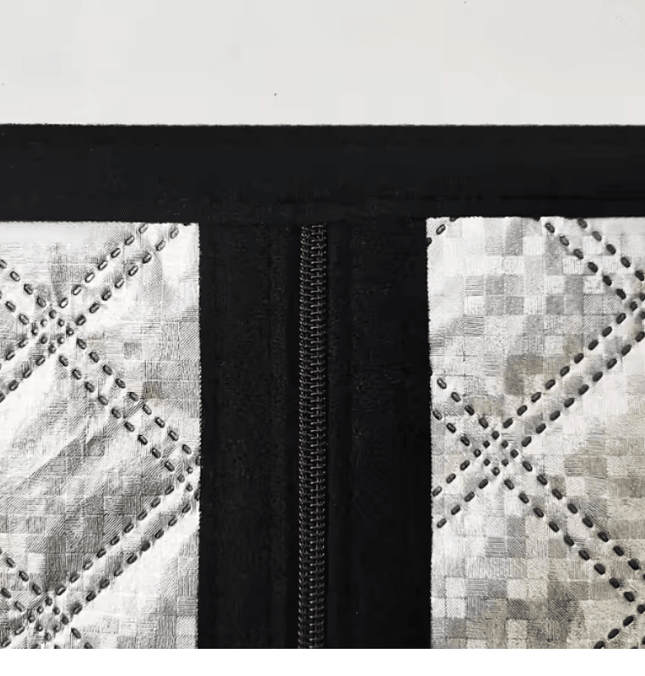 Custom Windproof Winter Curtains Zipper Sealed No Drill Insulated Window Cover