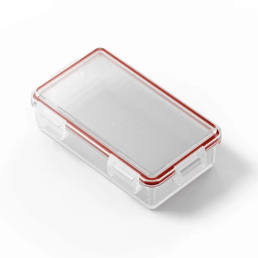 4-Slot 18650 Battery Storage Case – Waterproof Hard Plastic Protective Box