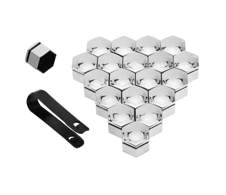 WheelGuard Car Wheel Nut Covers Rust Protection Set