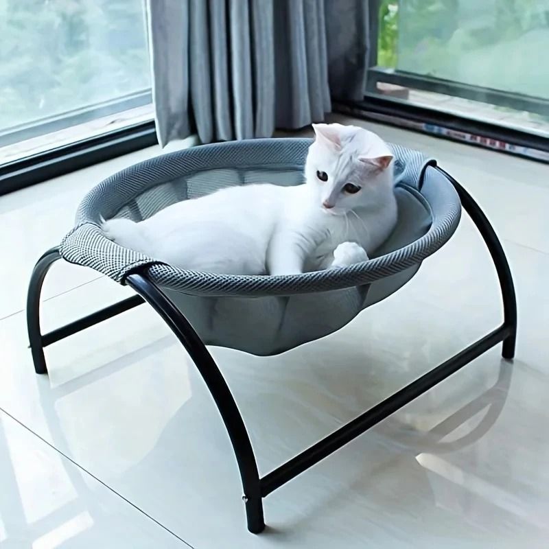 Free-Standing Stable & Breathable Pet Hammock Bed