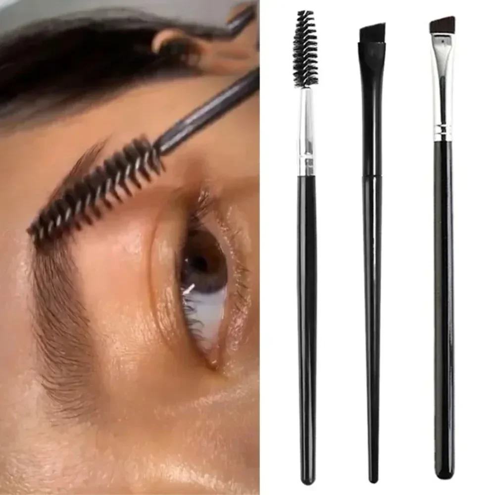 Professional Soft Eyebrow Brush Eyelash Brush, Eye Brow Eyeliner Makeup Brushes, Eyes Blending Cosmetic Brushes Tool