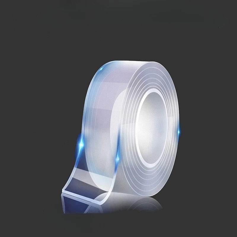 Reusable Double Sided Nano Tape Transparent Mounting Tape for Home Office and Car
