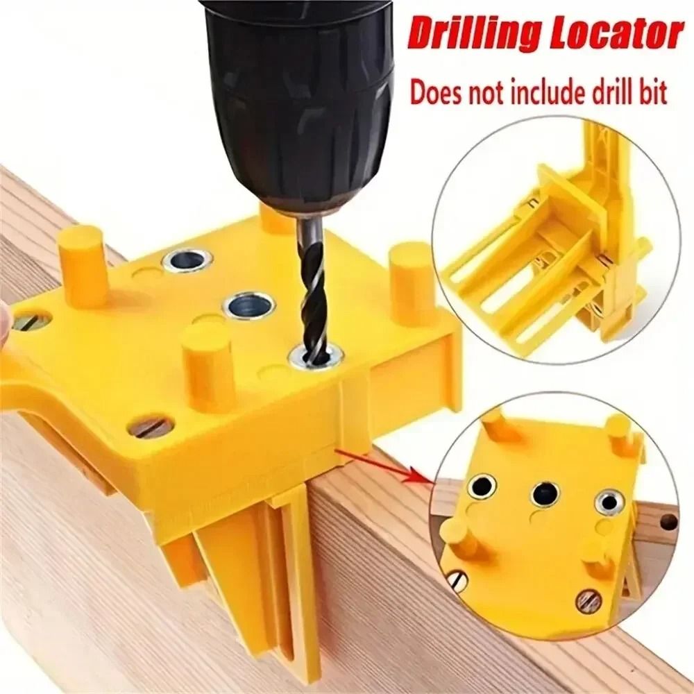 Woodworking Drill Guide and Hole Locator Tool