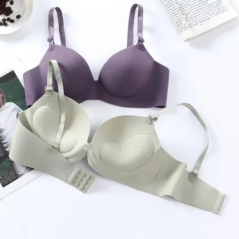 Breathable Women Seamless Bra, Sexy Push Up Bralette, Wireless Fashion Lingerie for Girls