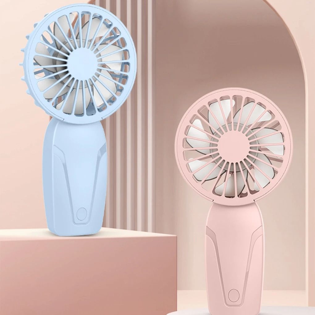 USB Rechargeable Mini Handheld Fan – Portable Pocket Cooling Fan with 3-Speed Airflow