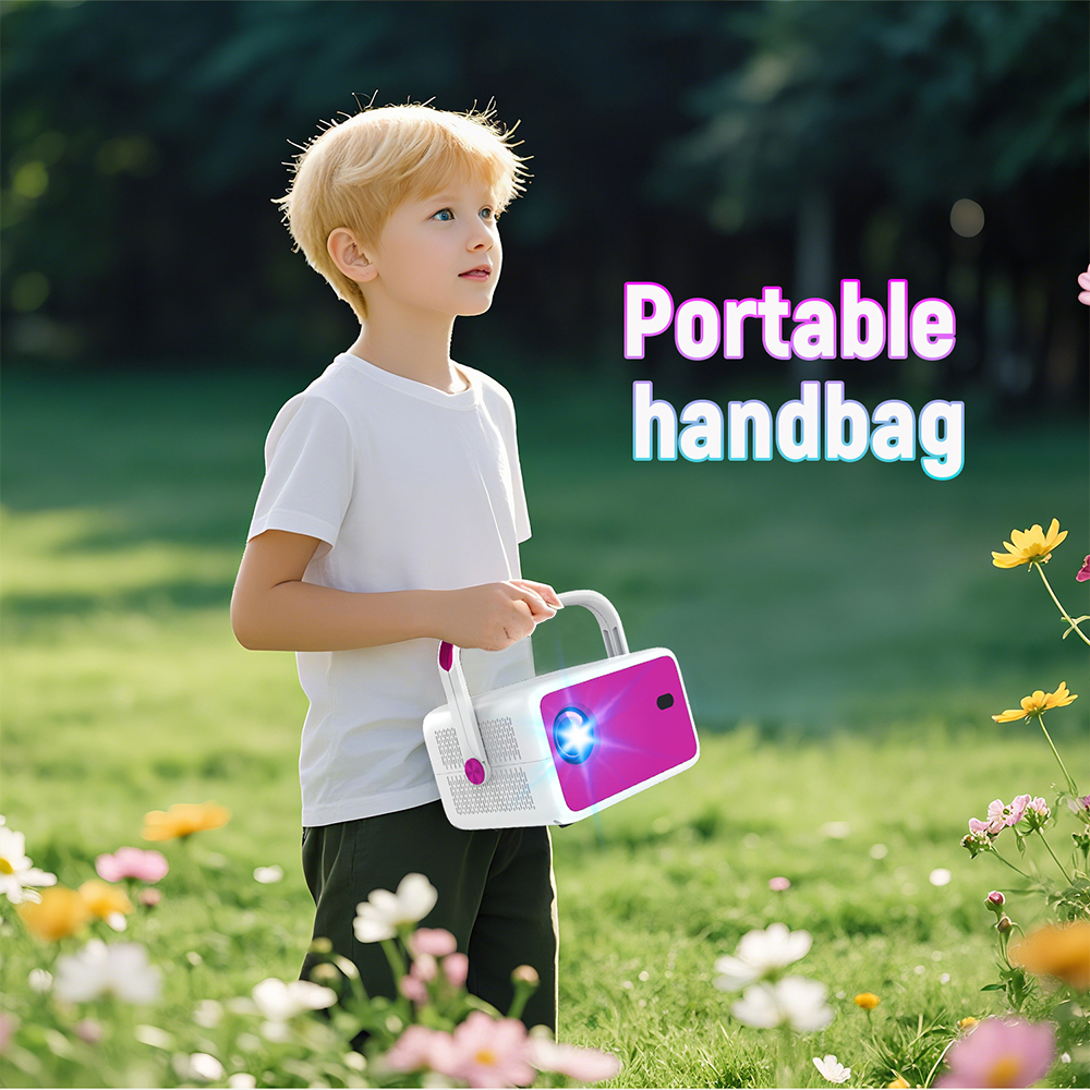 Velec Portable Projector 650ANSI with Android 11 1080P HD, 3.5 LCD, Auto Keystone Outdoor Movie, Home Theater Project