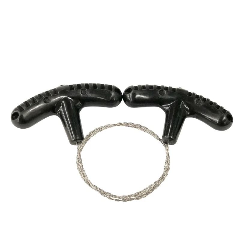 Portable Wire Saw Stainless Steel Survival Chain Saw Camping Tool