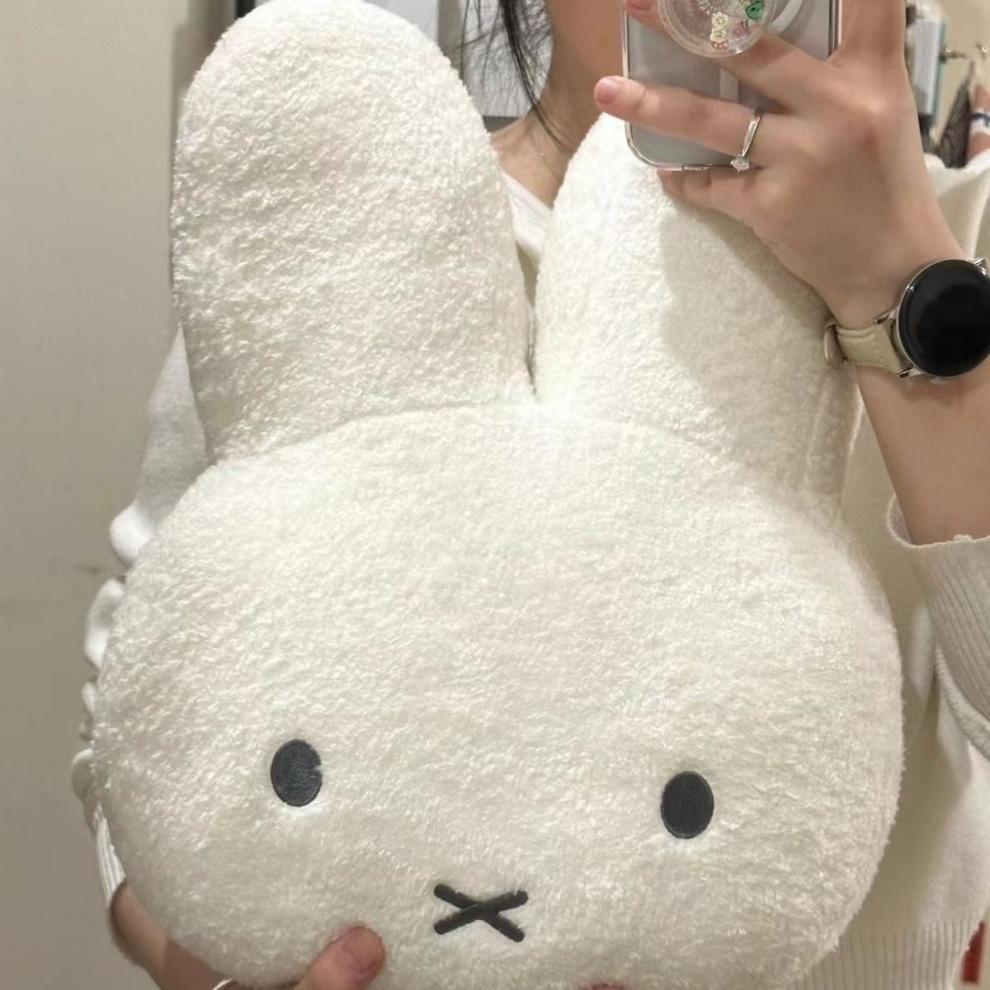 Black Eyes Cute Doll Plush Toy, Soft Comfortable Bed Pillow, Sofa Cushion Pillow Gift for Girl and Boy