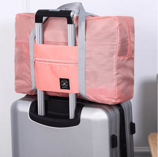 Foldable Large Capacity Travel Bag – Lightweight Carry-On Weekend Duffle Tote