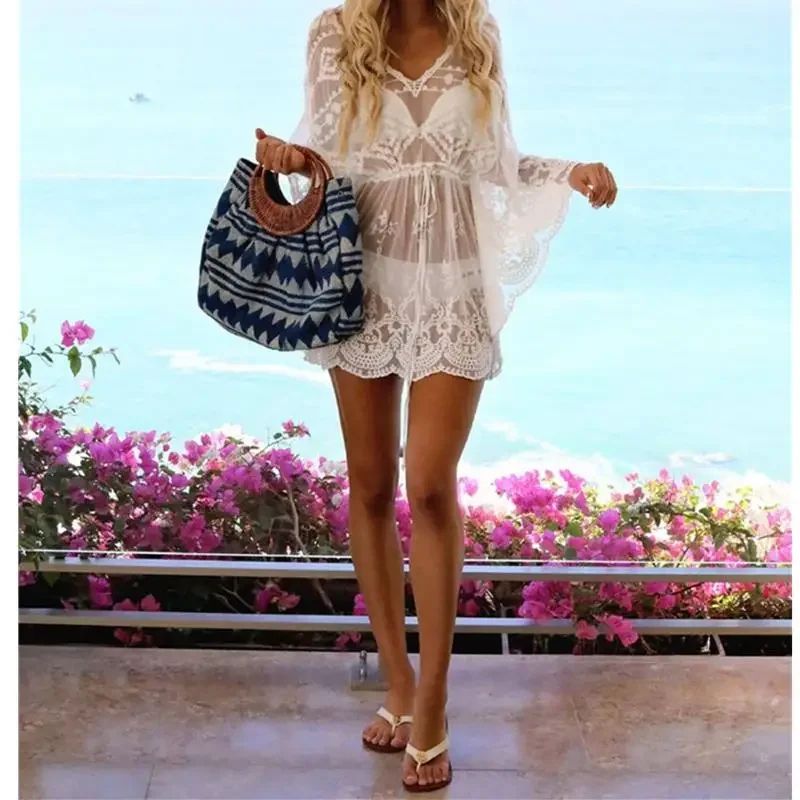 Lace Beach Pareo Swim Cover Up