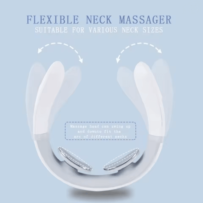 Portable Cervical Massager Mini Neck and Shoulder Deep Massage Relaxer