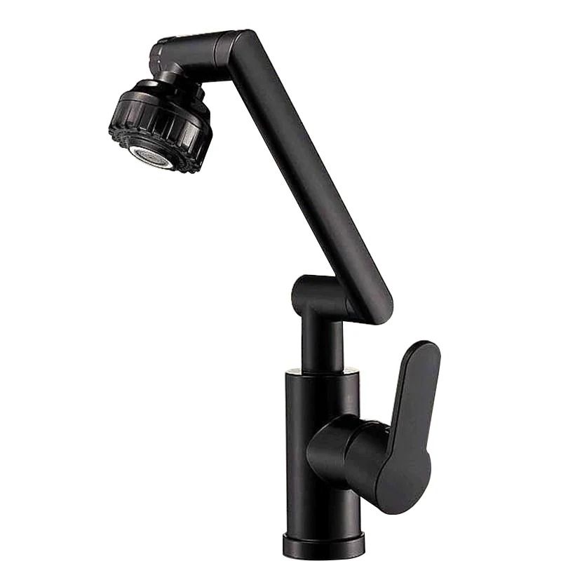 Multifunctional Robotic Arm Basin Faucet – 1080° Universal Rotating Dual-Mode Sink Mixer