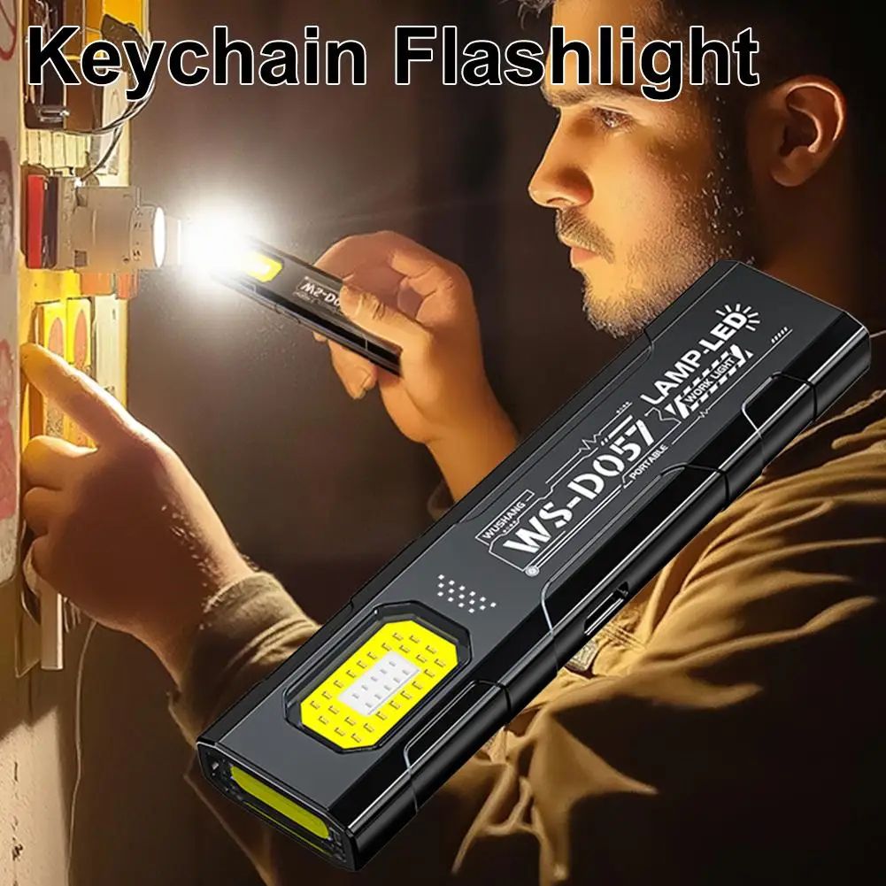 LumiFlex Mini Rechargeable Work Light - Ultra Bright Portable Emergency LED Light