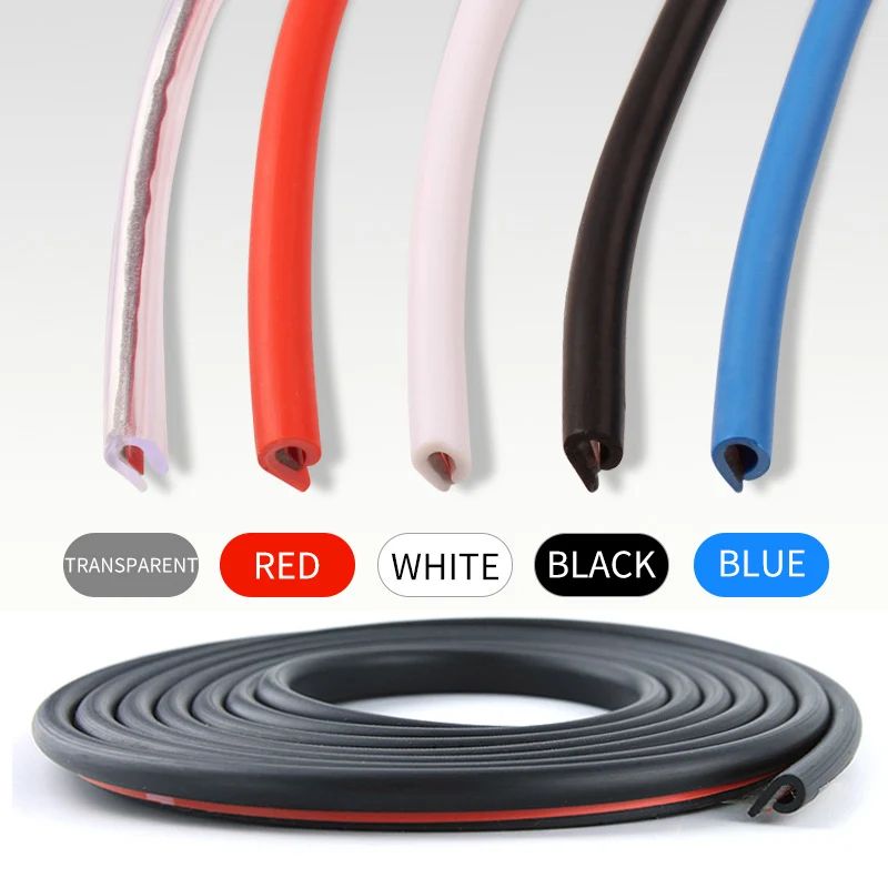 Universal Car Door Edge Protector – U-Shape Anti-Collision Guard Strip