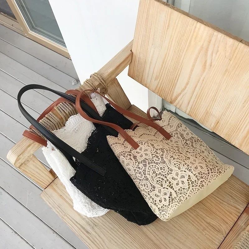 Luxury Canvas & Leather Shoulder Bag – Versatile Top-Handle Crossbody for Women