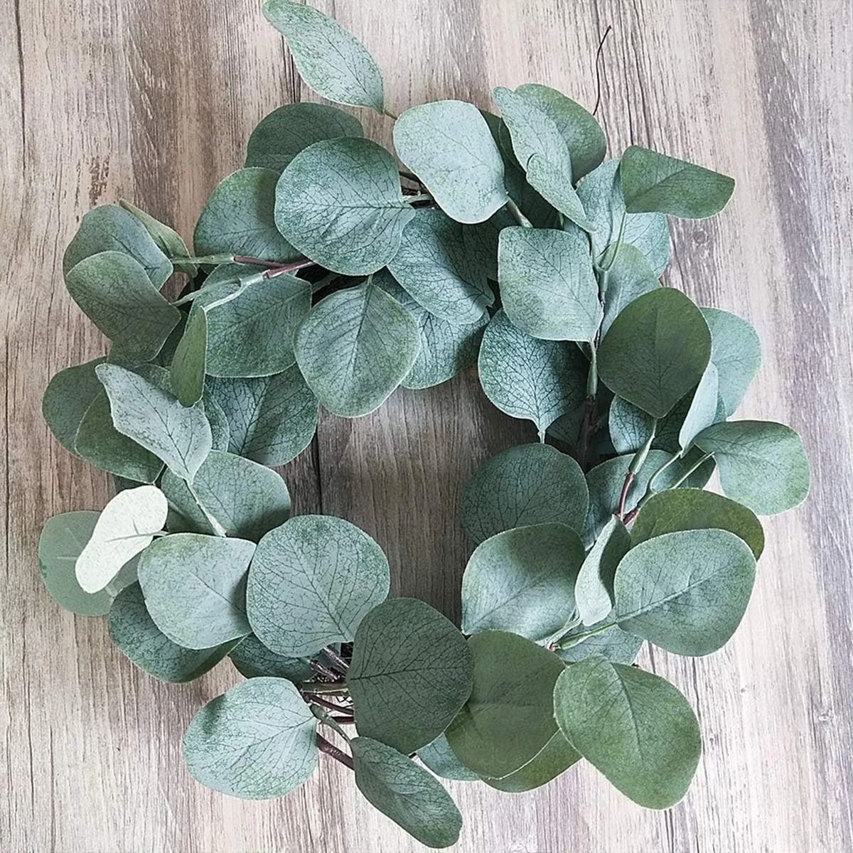 10PCS Artificial Eucalyptus Stems, Silk Faux Greenery for DIY Home Decor & Wedding Arrangements
