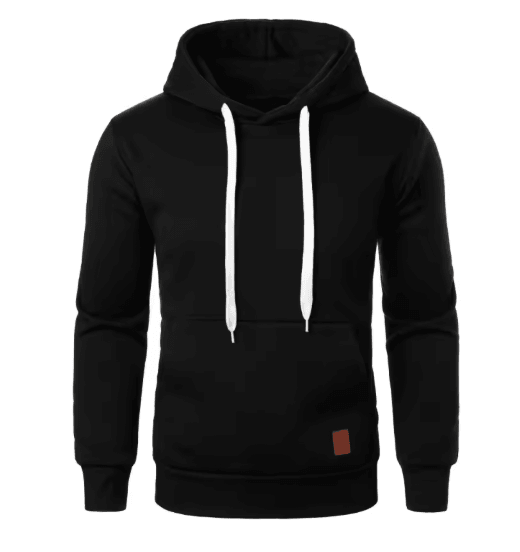 Mens Lightweight Hoodie Casual Pullover Drawstring Hooded Streetwear Sweatshirt
