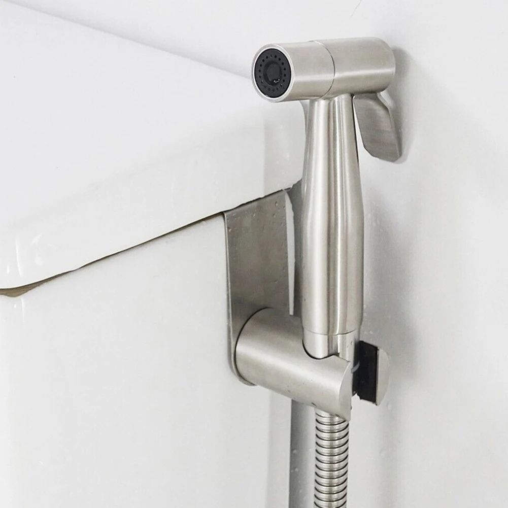 Stainless Steel Bidet Sprayer Holder Hook Bracket