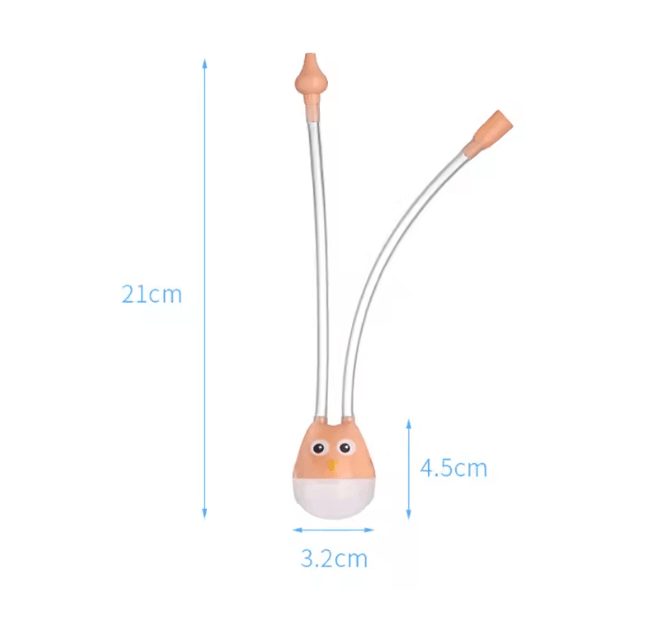 Baby Nasal Aspirator Gentle Nose Cleaner Safe Suction Tool for Newborns