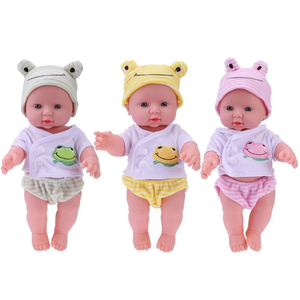 Reborn Girl Baby Doll – 3D Simulation PVC Companion – Movable Educational Toy for Early Childhood
