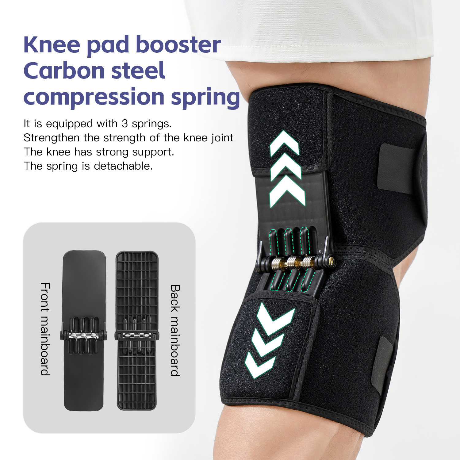Knee Protection Knee Brace for Outdoor Climbing, Mountaineering Leg Support & Patella Booster