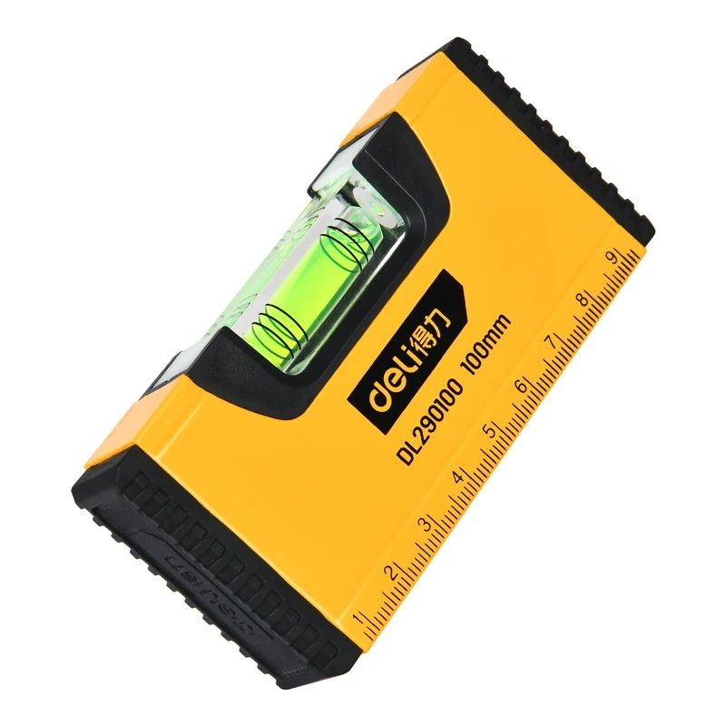 Portable Magnetic Pocket Level High-precision Aluminum Spirit Bubble Level