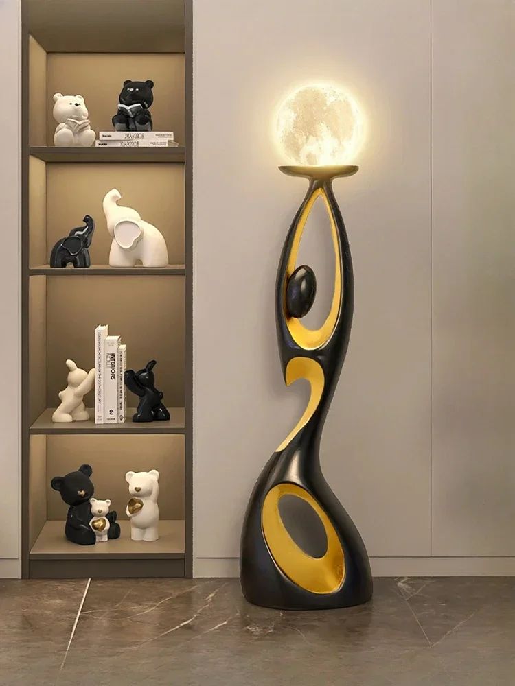 Abstract Dancing Figures Sculpture Modern Nordic Home Decor