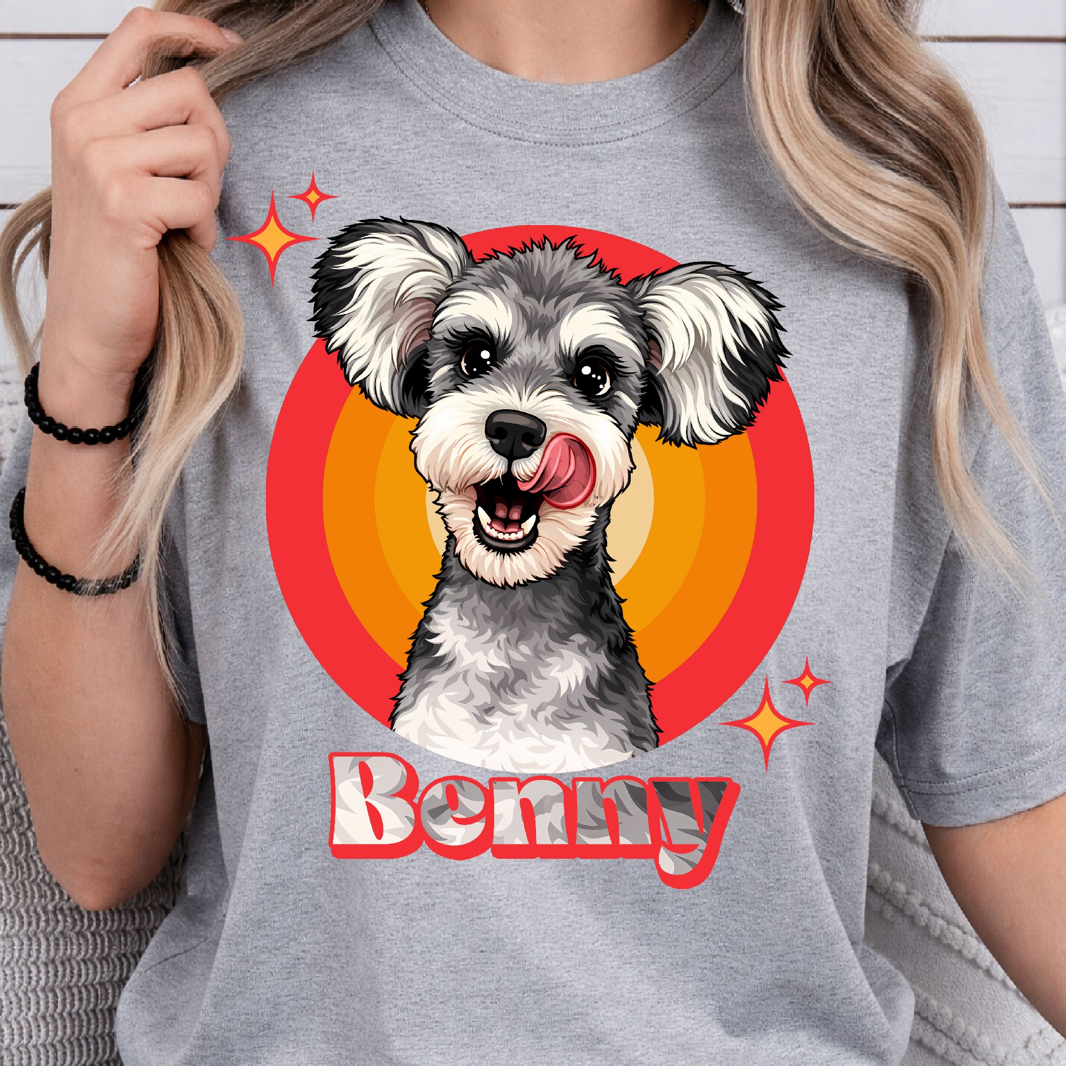 Custom Name Dog T-Shirt, Personalized Pet Shirt, Custom Dog Lover Tee