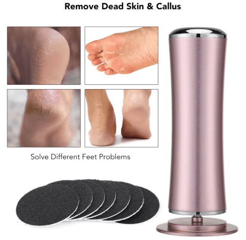 HeelRenew Pro Electric Foot Callus Remover Pedicure Tool Kit