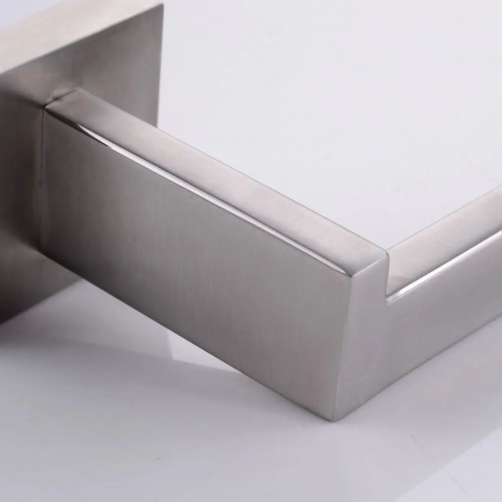 Brushed Steel Bathroom Hardware Set