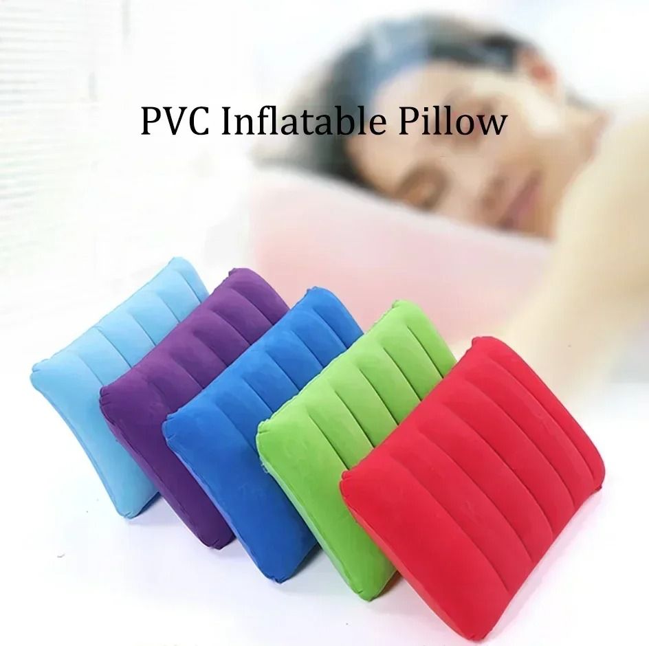 Air Cushion Camping Pillow with Folding Design for Outdoor Travel Comfort