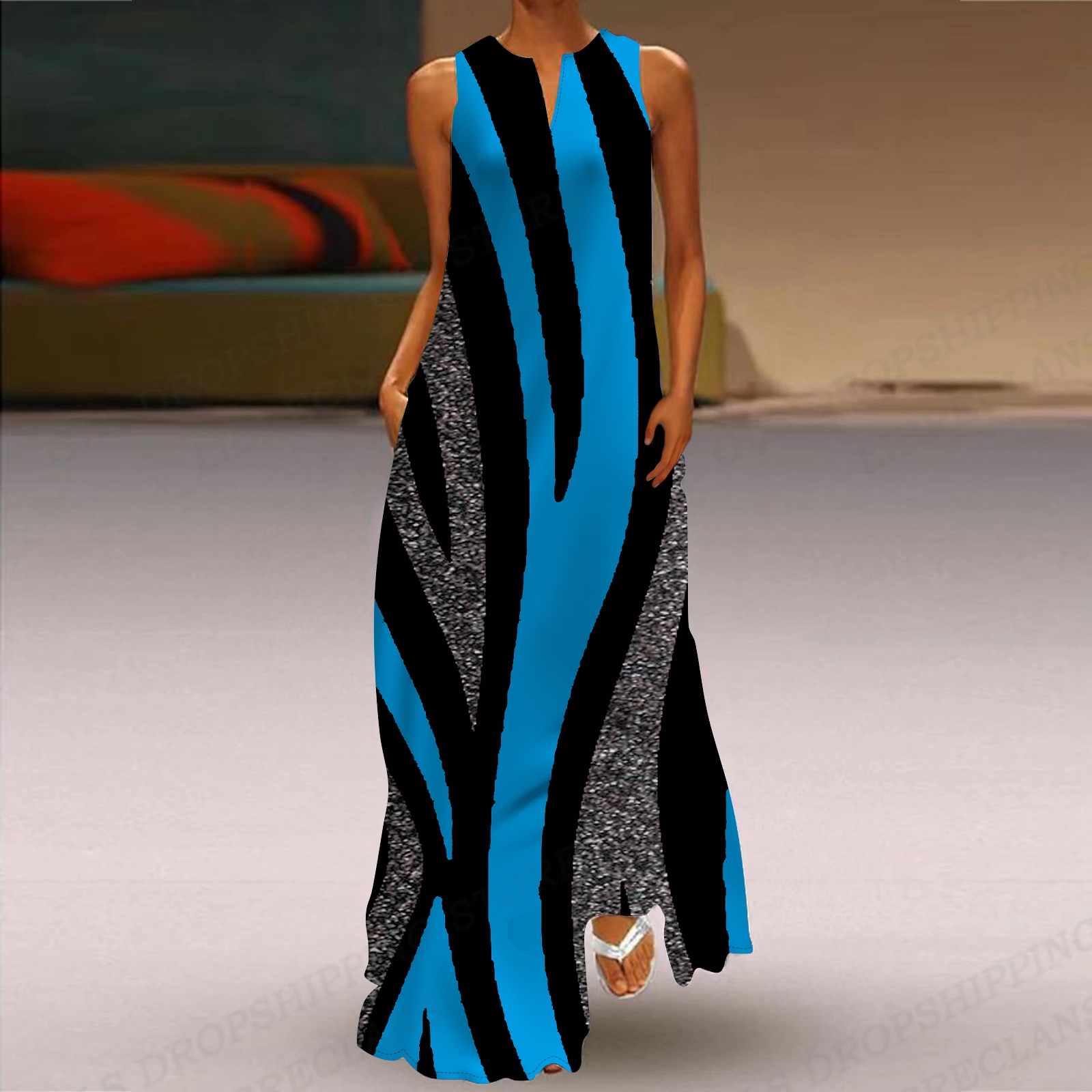 Christian Jesus Dress Women Fashion Casual Maxi Long Party Evening Dresses Letter Print Sundress Luxury Robes