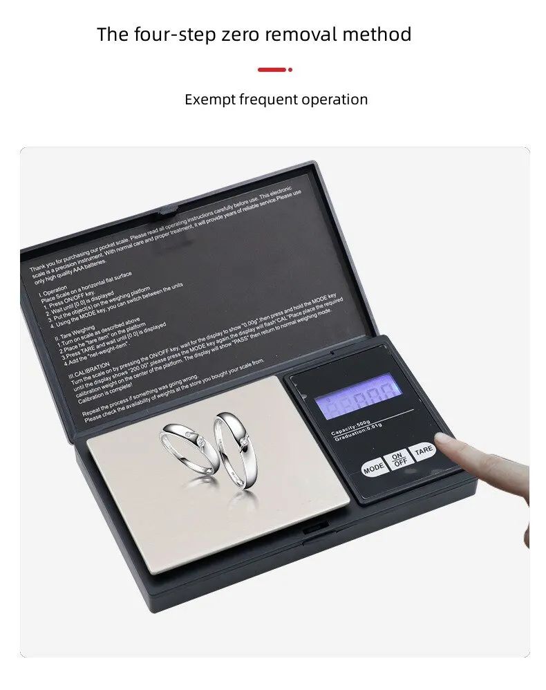 Mini Digital Pocket Jewelry Scale