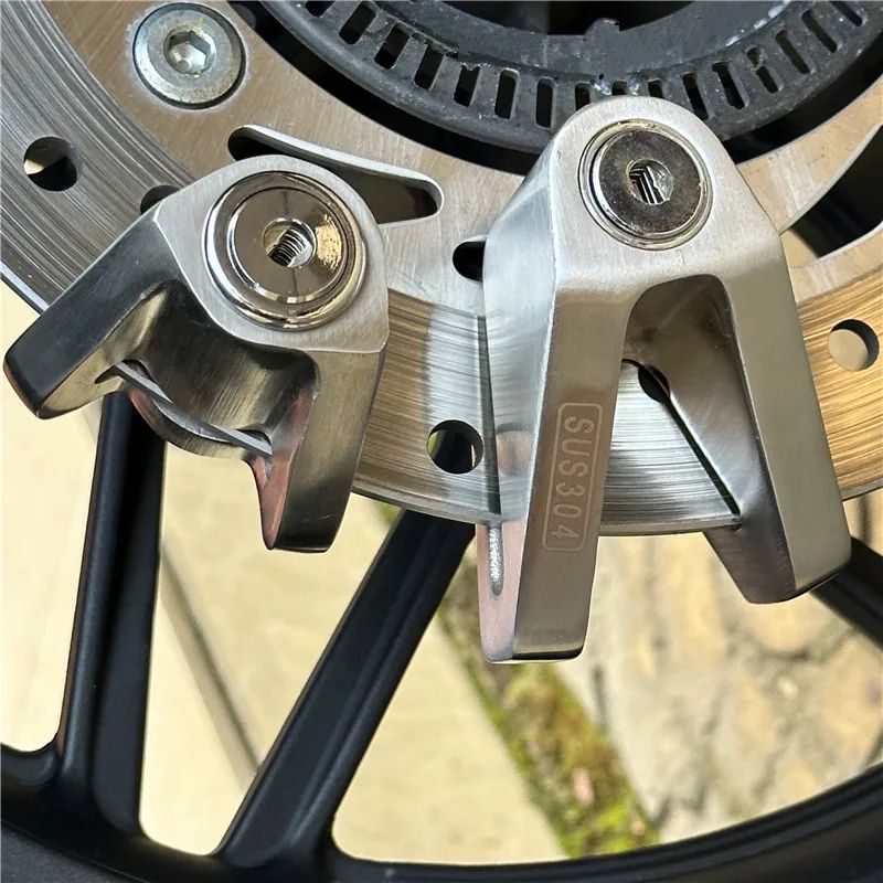 304 Stainless Steel Motorcycle Disc Lock Waterproof Brake Disc Anti Theft Security Lock