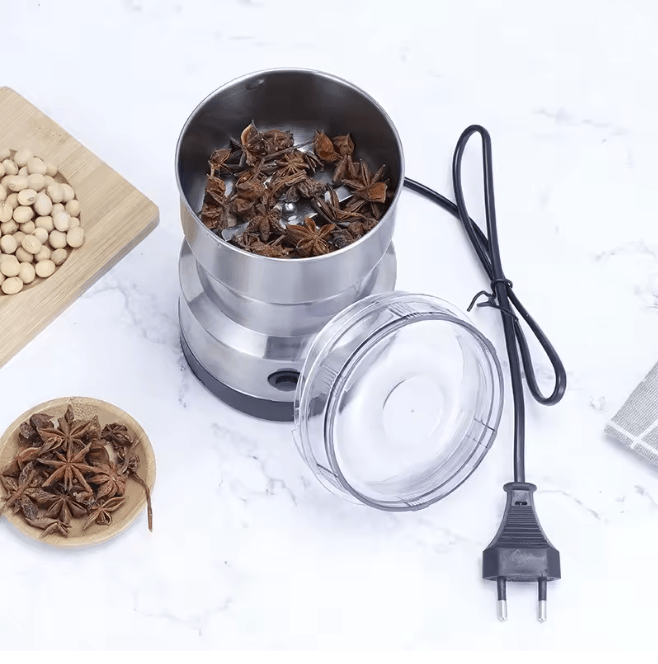 GrindPro Mini Electric Grinder Ultrafine Food Coffee and Spice Mill