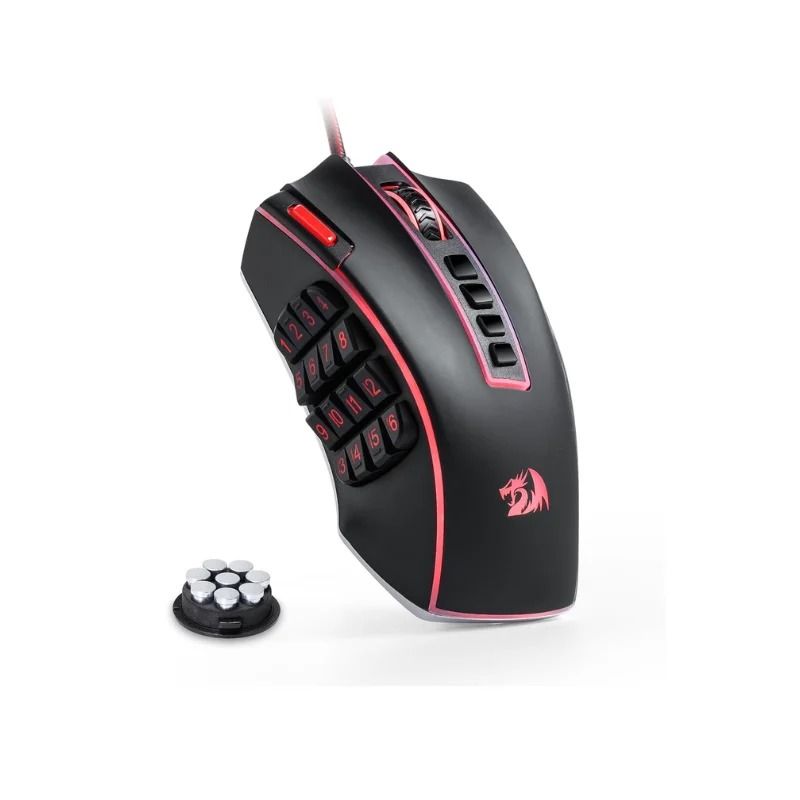 23-Button High-Precision MMO Gaming Mouse