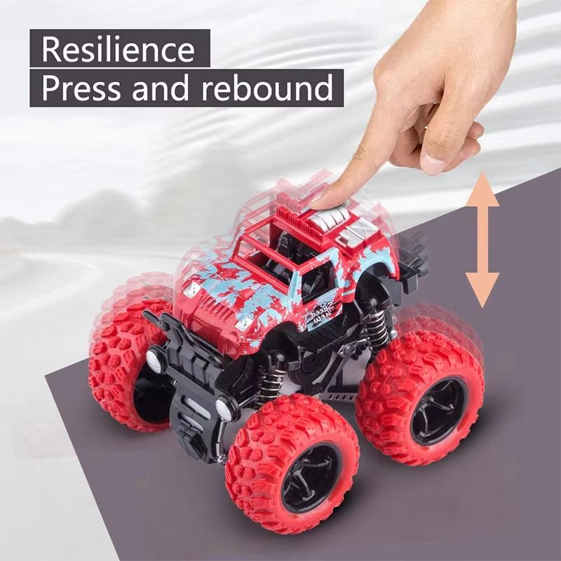 Dinosaur Monster Truck Pull Back Inertia Car Toy for Kids