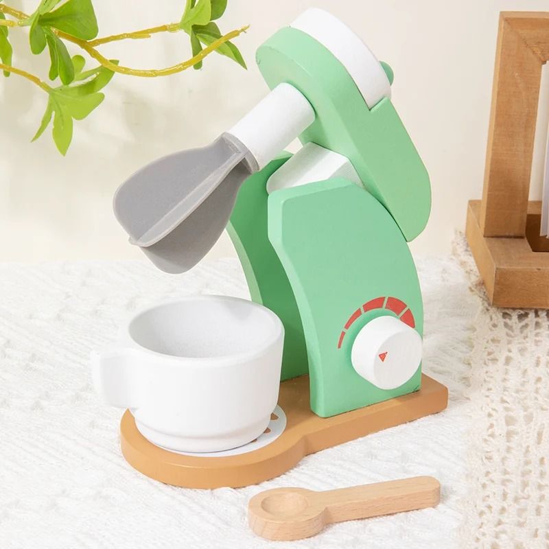 Wooden Montessori Kitchen Pretend Play Set Toddler Cooking Toy