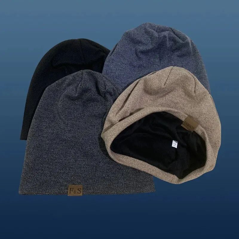 Warm Knitted Beanie Hat for Men and Women
