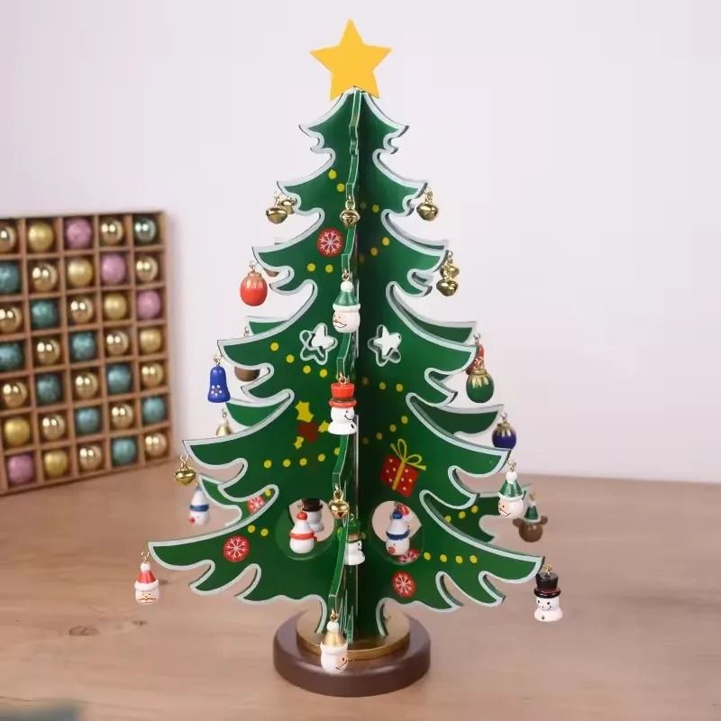Creative DIY Wooden Christmas Tree