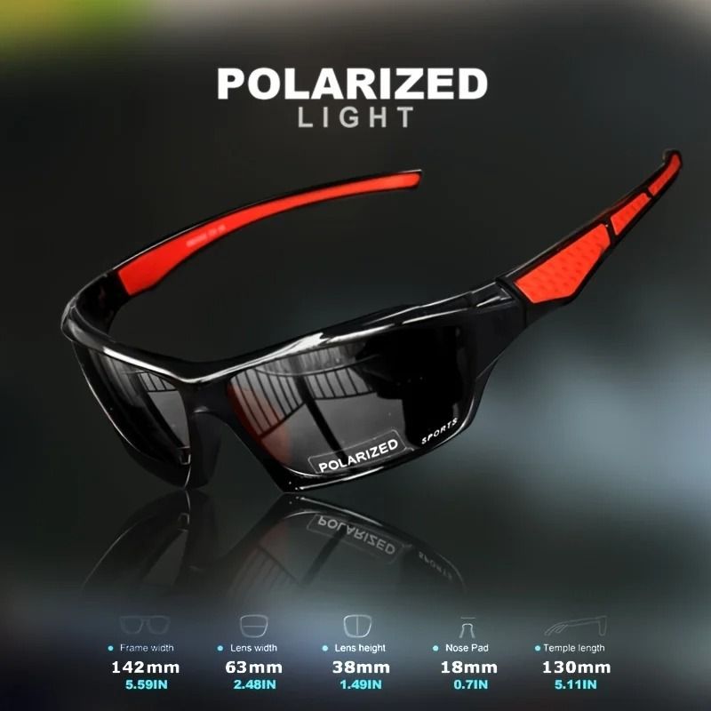 Lightweight Polarized Sports Sunglasses for Men