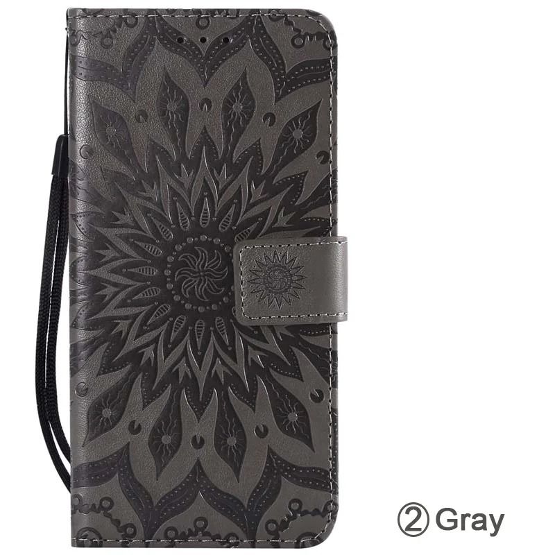 Leather Flip Wallet Phone Case with Card Holder