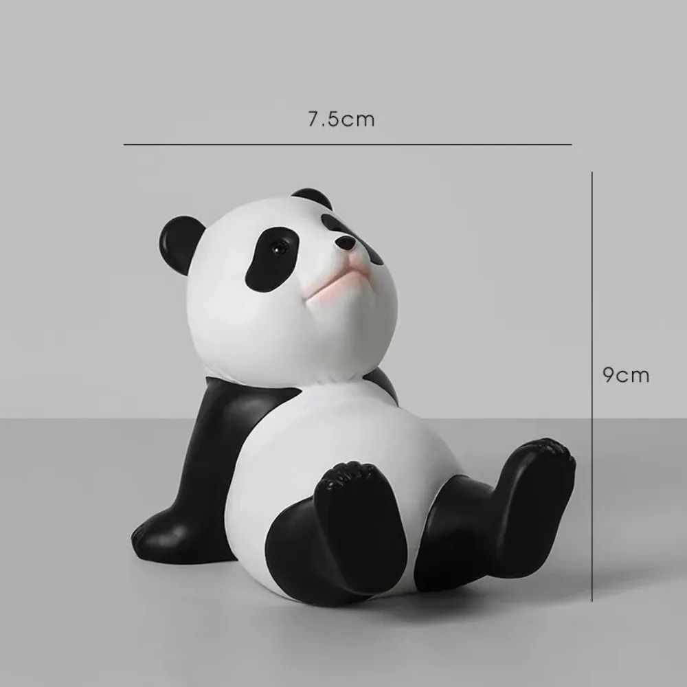 Architectural Panda Mobile Gallery | High-Fidelity Resin Sculpture & Professional Smartphone Stabilization Tech